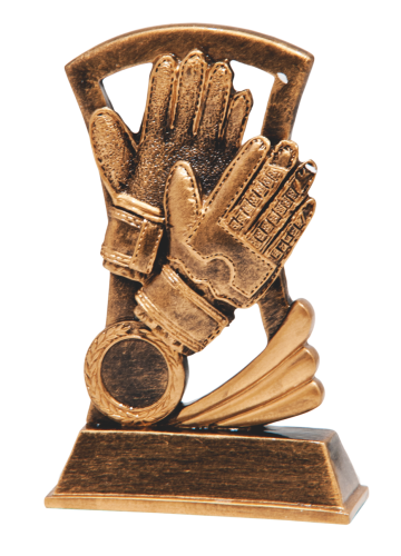 Figurka Rękawice Bramkarskie GOALKEEPER STYLE RSR3713 - Statuetka Dla Bramkarza