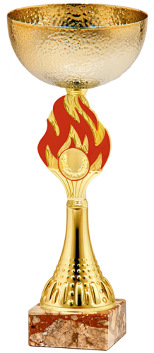 Okolicznościowy Puchar RED FLAME S-9313 - Metalowe Puchary Sportowe