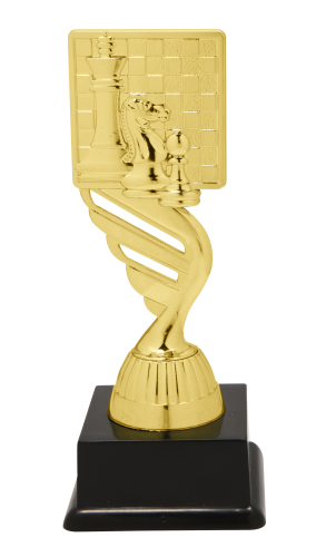 Złota Statuetka GAMBIT KRÓLEWSKI SS1720 Nagrody Szachowe
