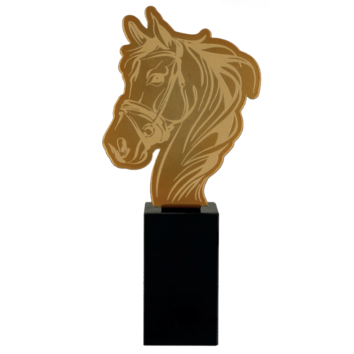 Statuetka Metalowa MLV-HOR Statuetki Jeździeckie