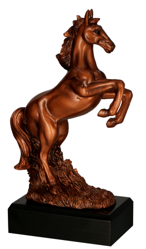 Statuetka Odlewana RFST3051/BR Statuetki Jeździeckie