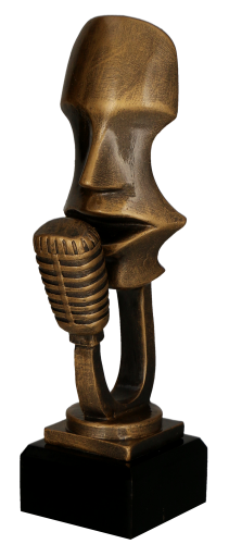 Statuetka Odlewana RFST3048/BR Statuetki Muzyczne z Grawerem