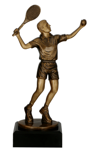 Statuetka Odlewana RFST3053/BR Statuetka Tenis Ziemny