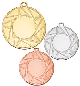 Stalowy Medal Okolicznościowy ME.085 - Z Grawerem