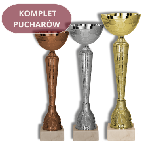 Zestaw Pucharów 9285 Trofea Sportowe