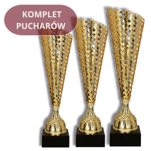 Zestaw Złotych Pucharów EVER 4175 Trofea Metalowe