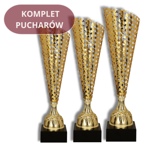 Zestaw Złotych Pucharów EVER 4175 Trofea Metalowe