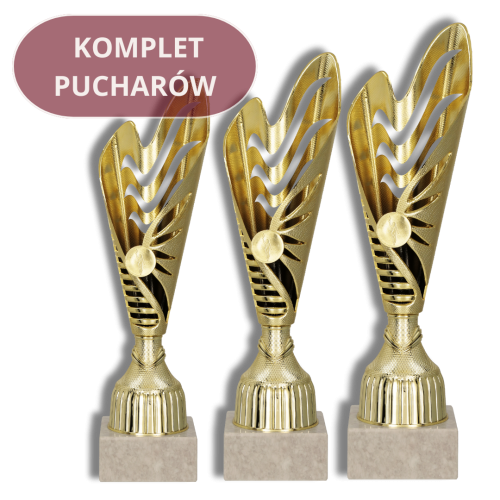 Zestaw Pucharów Elegant 9260 Nagrody Sportowe