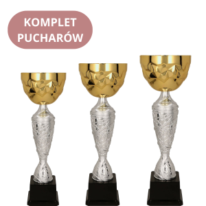 Zestaw Pucharów Gerdyt 4186 Trofea Okolicznościowe