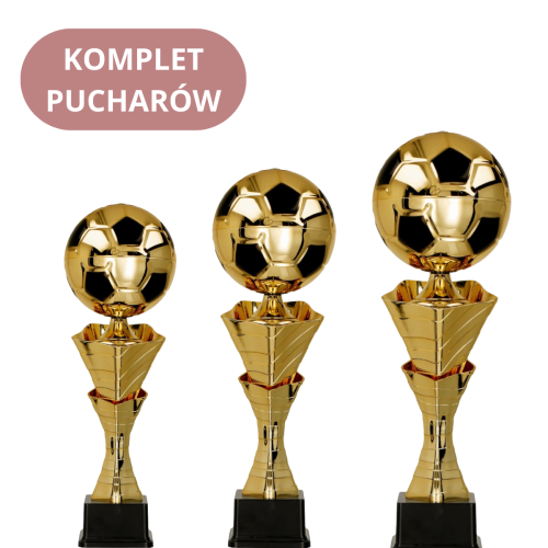 Komplet Pucharów Calcio 4219 Trofea Piłkarskie