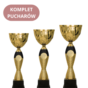 Zestaw Pucharów Caviale Gold 4221 Nagrody Sportowe