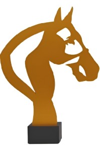 Trofeum Sportowe ML-HOR3-PW Statuetka Konia