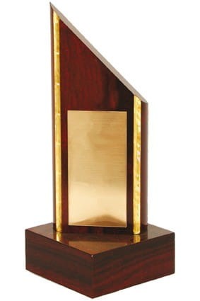 Statuetka Drewniana TROF1 Statuetka Personalizowana