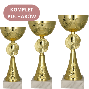 Zestaw Pucharów 8485 Trofea Sportowe