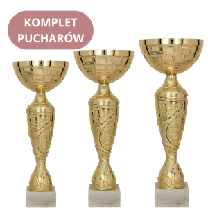 Zestaw Pucharów 9098 Trofea Sportowe