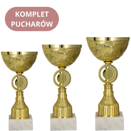 Zestaw Pucharów 9291 Trofea Sportowe