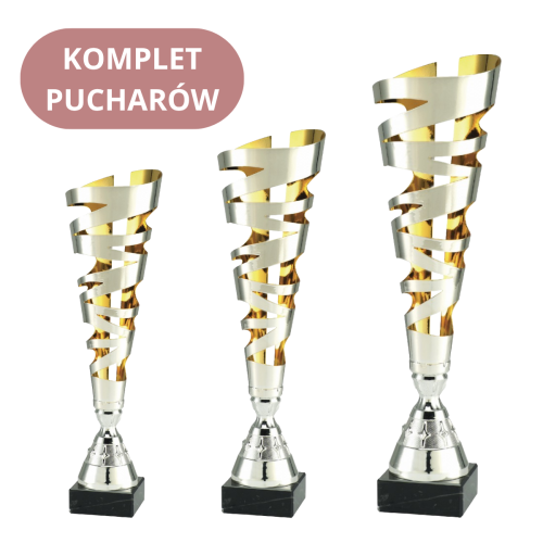 Zestaw Pucharów MT.129 Trofea z Grawerem