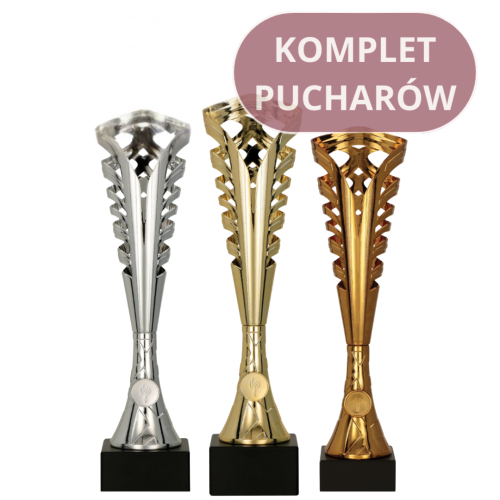 Komplet Pucharów RIBBON 8361 - Trofea Sportowe