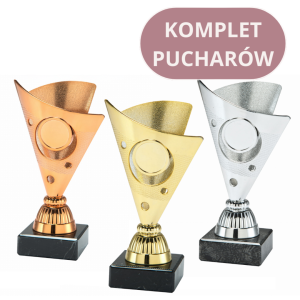 Zestaw Pucharów Sajmon SET.325 Puchary Plastikowe