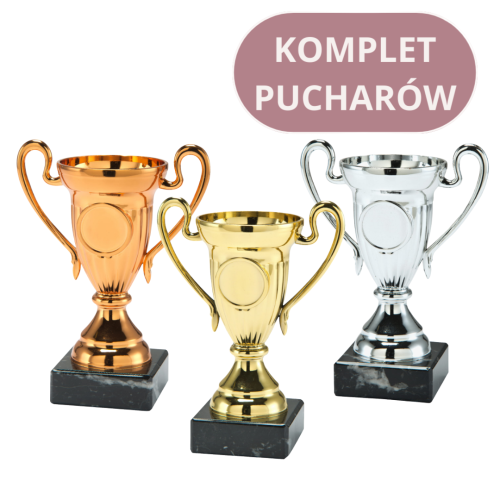 Komplet Pucharów SET.324 Puchary Plastikowe