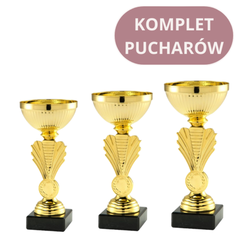 Zestaw Pucharów SET.349 Nagrody Sportowe