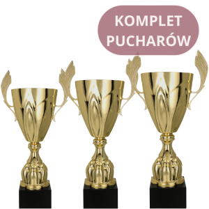 Zestaw Złotych Pucharów Edo 4126 Trofea Biznesowe