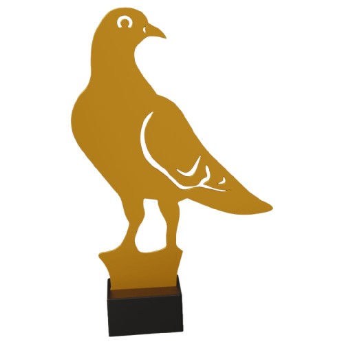 Statuetka Metalowa Gołąb ML-DOVE2 Prezent dla Gołębiarza
