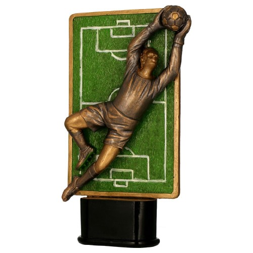 Statuetka Piłkarska Bramkarz RFST3057/BR/GN Sportowe Trofeum