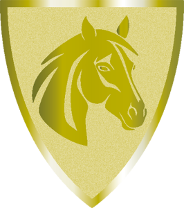 Emblemat Foliowy JEŹDZIECTWO AFS039