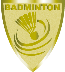 Emblemat Foliowy BADMINTON AFS026