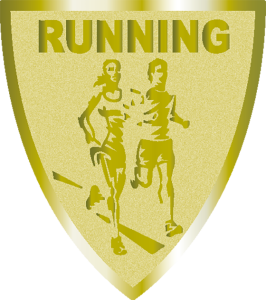 Emblemat Foliowy BIEGI AFS020