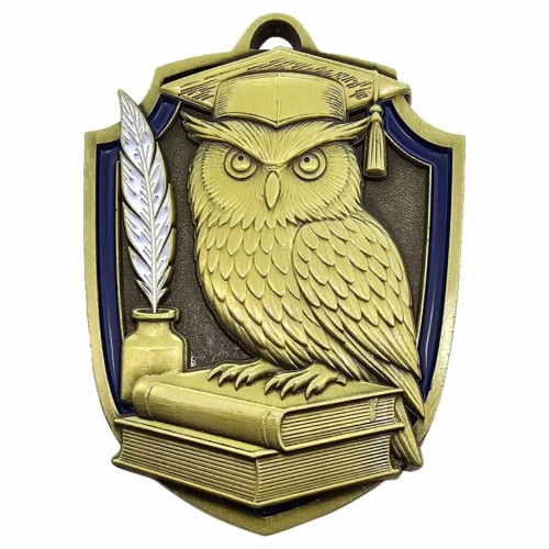Medal Sowa M-M150 Nagrody na Koniec Roku Szkolnego