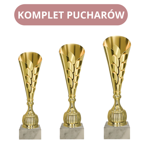 Komplet Pucharów 7260 Puchary Plastikowe
