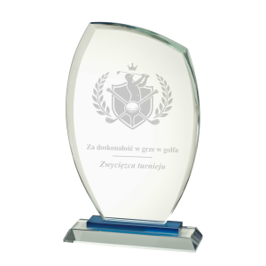 Trofeum Biznesowe APULIA z Etui GL.029 -  Statuetki Szklane Warszawa