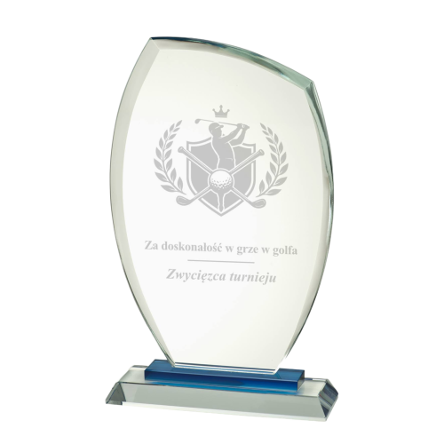 Trofeum Biznesowe APULIA z Etui GL.029 -  Statuetki Szklane Warszawa