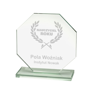 Trofeum Szklane W521-W523 Nagrody Biznesowe Warszawa