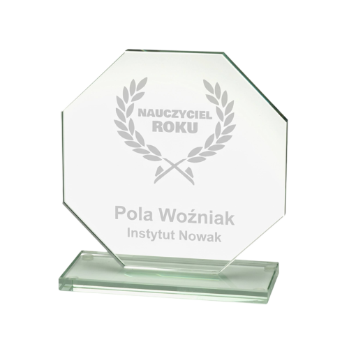 Trofeum Szklane W521-W523 Nagrody Biznesowe Warszawa