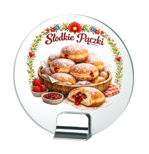 Statuetka Szklana Circle W702B-W703B Nagroda Biznesowa