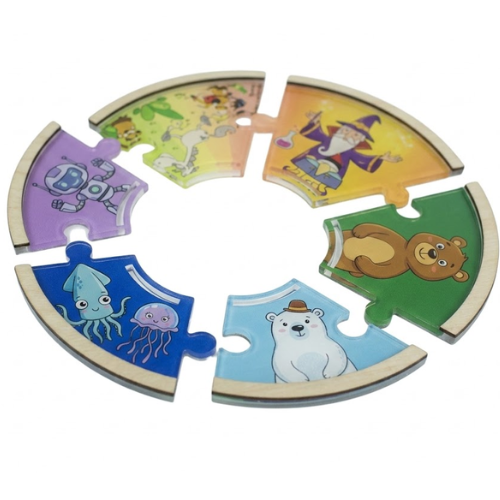 Medal Na Zamówienie Puzzle PUZ3 Personalizowane Nagrody