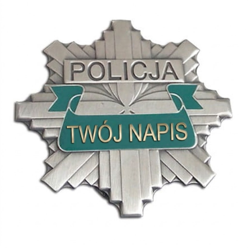 Odznaka Na Zamówienie - Odznaka Policyjna Tłoczona