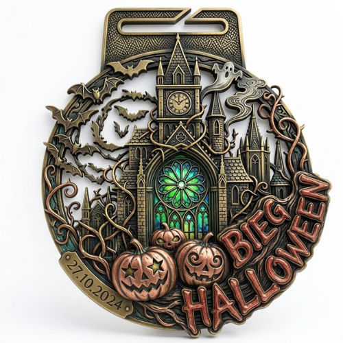 Medal Na Zamówienie - Wycinany i Malowany 
