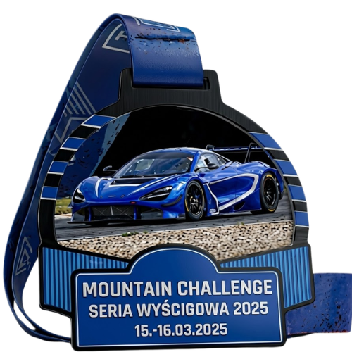 Medal Na Zamówienie AUTO Personalizacja Laser Cut