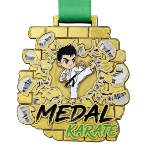 Medal Na Zamówienie Malowany MAL3 Nagrody Dla Sportowców