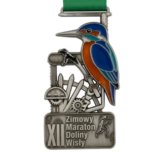 Medal Na Zamówienie MAL4 Malowany, Odlewany