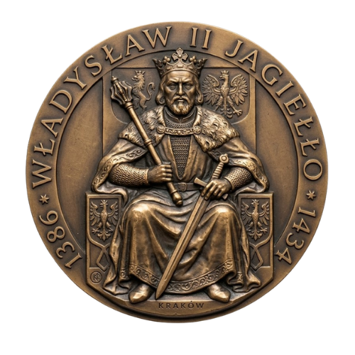 Medal Na Zamówienie GAL4 Odlewany, Galwanizowany