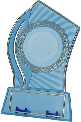 Statuetka Plastikowa PS110-150/BL/G Statuetka Personalizowana