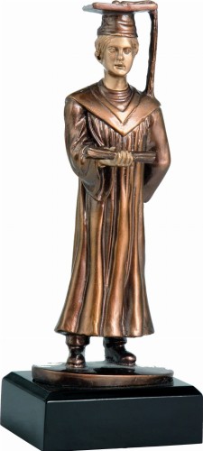 Statuetka Odlewana RF2271/BR Statuetka Wzorowy Uczeń