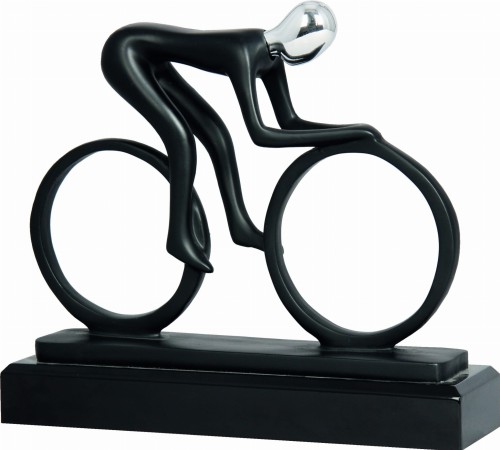 Statuetka  Odlewana RFEXL5001 Statuetka Kolarstwo