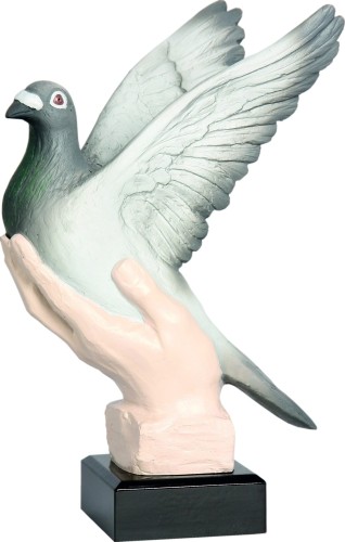 Statuetka GOŁĄB RFST2045 -  Figurka odlewana
