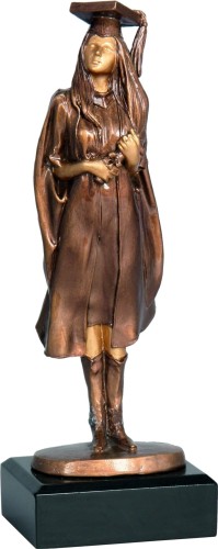 Statuetka Odlewana RFST2055/BR Figurka Uczennica